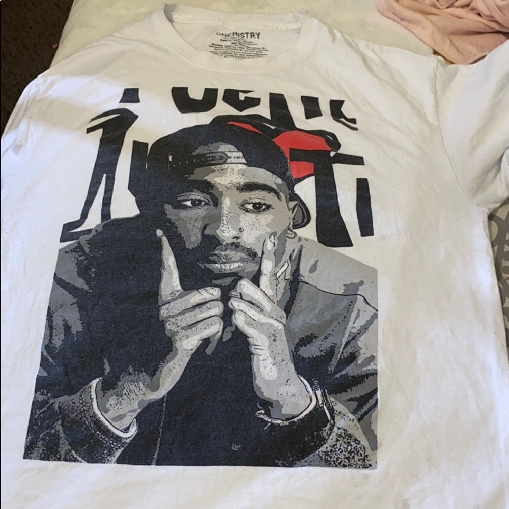 3 tupac shirts